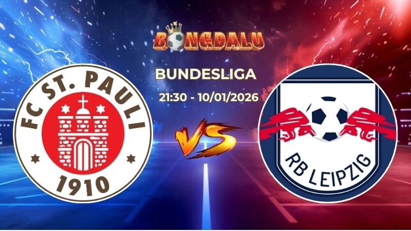 Soi Kèo St. Pauli vs RB Leipzig 21h30 Ngày 10/01/2026 – Vòng 16 Bundesliga